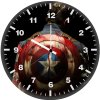 classic captain america qk wall clock