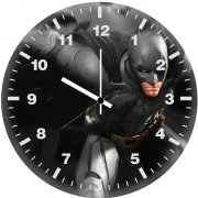 batman christian bale artwork tr wall clock