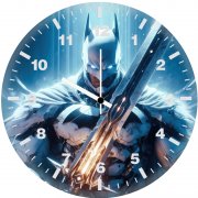 batman frozen crusade lb wall clock