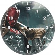 red hood knight id wall clock