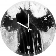 batman monochrome mh wall clock