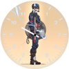 captain america minimalism xt wall clock