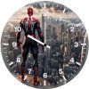 spiderman of super city eg wall clock