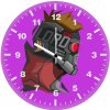 star lord minimalism hw wall clock
