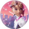 gwen stacy toy art im wall clock