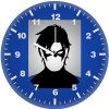nightwing post minimal art hi wall clock