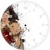 wonder woman fan art x4 wall clock