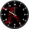iron mancj wall clock