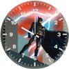 batman watching city zc wall clock