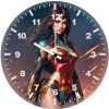 wonder woman warrior of imagination qt wall clock