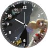 batman with little harley quinn o9 wall clock