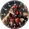 hellboy gun mo wall clock