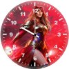 the scarlet witch chaos magic pn wall clock