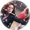black widow vs harley quinn eu wall clock
