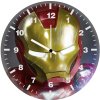 chibi iron man artwork iv wall clock