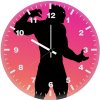 black panther minimal uz wall clock