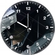 batman art superhero tx wall clock