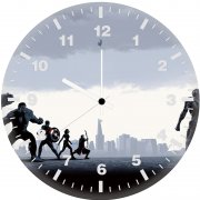 avengers age of ultron artwork 6e wall clock
