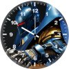 knightfall batman 7j wall clock
