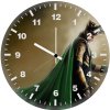 loki sword 4k wall clock