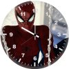 spiderman shooting web ii wall clock
