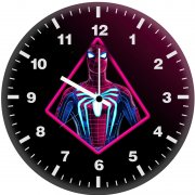 super spiderman minimal g7 wall clock