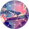 captain america ironman i0 wall clock