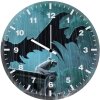 stormy night batman day 6u wall clock