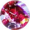 flash running artwork zn wall clock