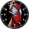 spiderman mask artwork sw wall clock