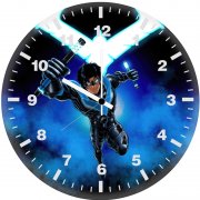 nightwing ji wall clock