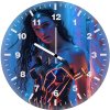 the evolution of wonder woman eo wall clock
