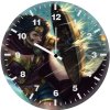 wonder woman shield art ue wall clock