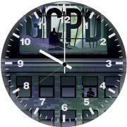 batman at gcpd headquarters nl wall clock