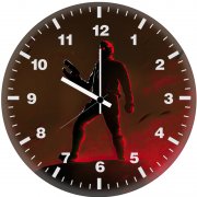 star lord in marvel wastelanders qg wall clock