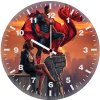 superman and lois lane epic romance qn wall clock