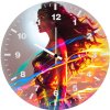the queen wonder woman ox wall clock