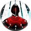 punisher artnew ah wall clock