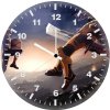 captain america fighting thanos gt wall clock