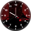 the batman with batmobile lc wall clock