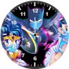 dc superhero wears masks a5 wall clock