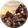 iron man mechanical avenger co wall clock
