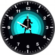 last son of krypton hv wall clock