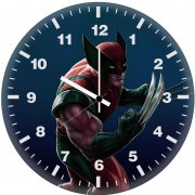 wolverine claw killer su wall clock