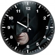 batman christian bale 8b wall clock