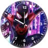 spider man miles art u8 wall clock