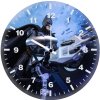 batman batpod 1x wall clock