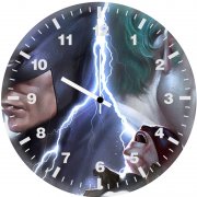 batman joker red hood bv wall clock