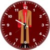 hellboy minimalism h3 wall clock