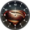 man of steel logo 1k wall clock